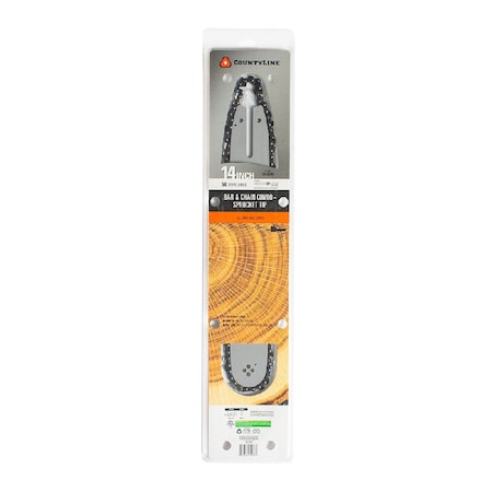 Trilink 3/8" LP .050" Gauge 50 DL 14" Length Bar and Chain Combo For Stihl Chainsaws L1501450-1074CL